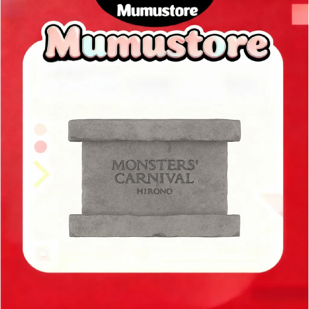 Hirono Monsters Carnival Scene Prop Diorama ของแท้ Exclusive นักสะสม
