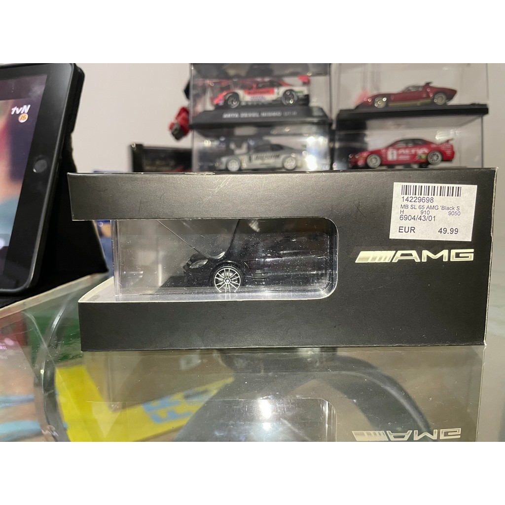 แพ็คเกจโรงงานแท้ 1/43 Mercedes-Benz SL65 AMG Generation Magic Car, ชื่อรหัสที่รุนแรง, สายสัญญาณเสียง