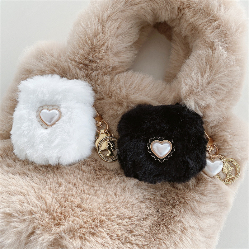 เคสหูฟัง airpod pro 3 case Ins pearl pearl pearl pearl เคสป้องกันสำหรับ airpods4รุ่นที่2รุ่นที่3 pro