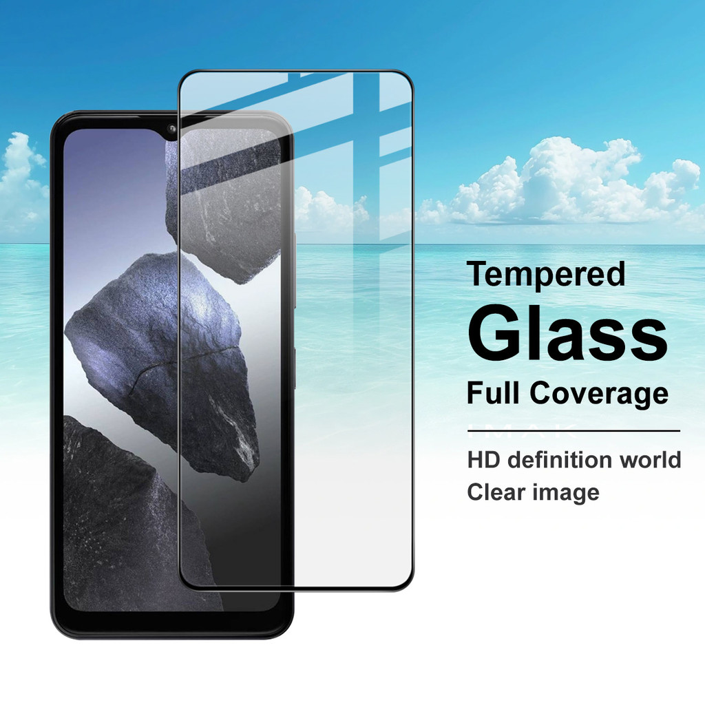 Imak สําหรับ HMD Key 4G / HMD Aura 2 4G กระจกนิรภัยสําหรับ HMD Arc 4G กาวฝาครอบฟิล์มป้องกันหน้าจอ