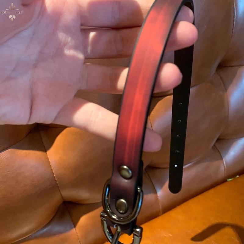 Nf Y2K อุณหภูมิ-Sensitive สี-Changing หนัง Choker Collar ผู้หญิงผู้ชาย Clavicle Chain สร้อยคอเครื่อง