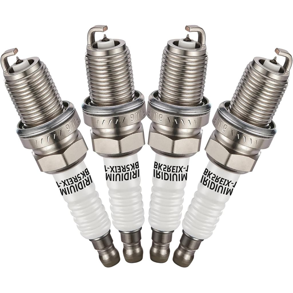 7090 Iridium Spark Plugs 4 แพ็คใช้งานร่วมกับ Chevy Geo Eagle Accent Sonata Elantra Sebring Altima Se