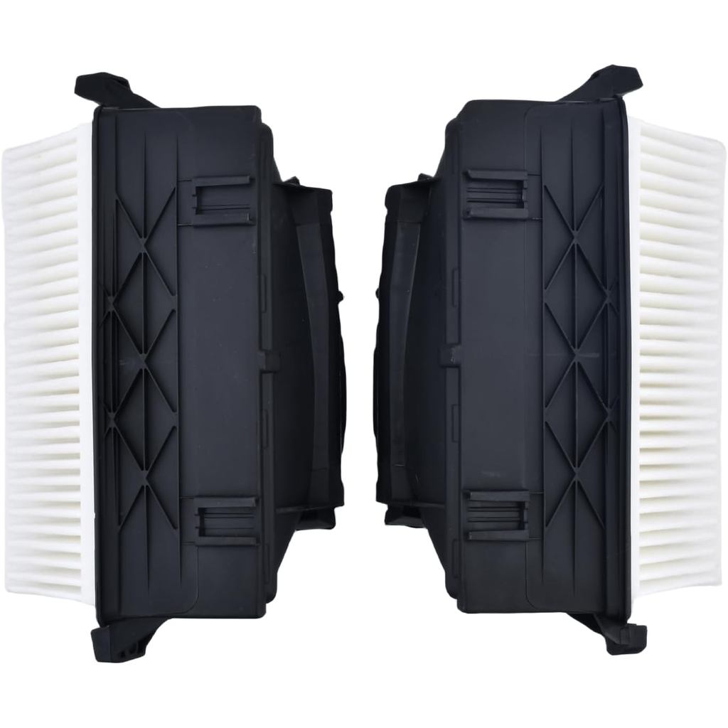 2X ชุดกรองอากาศใช้งานร่วมกับ Mercedes-Benz ML350 ML320 GL350 GLE350D GLS350D S350 ซ้ายและขวาคู่เปลี่