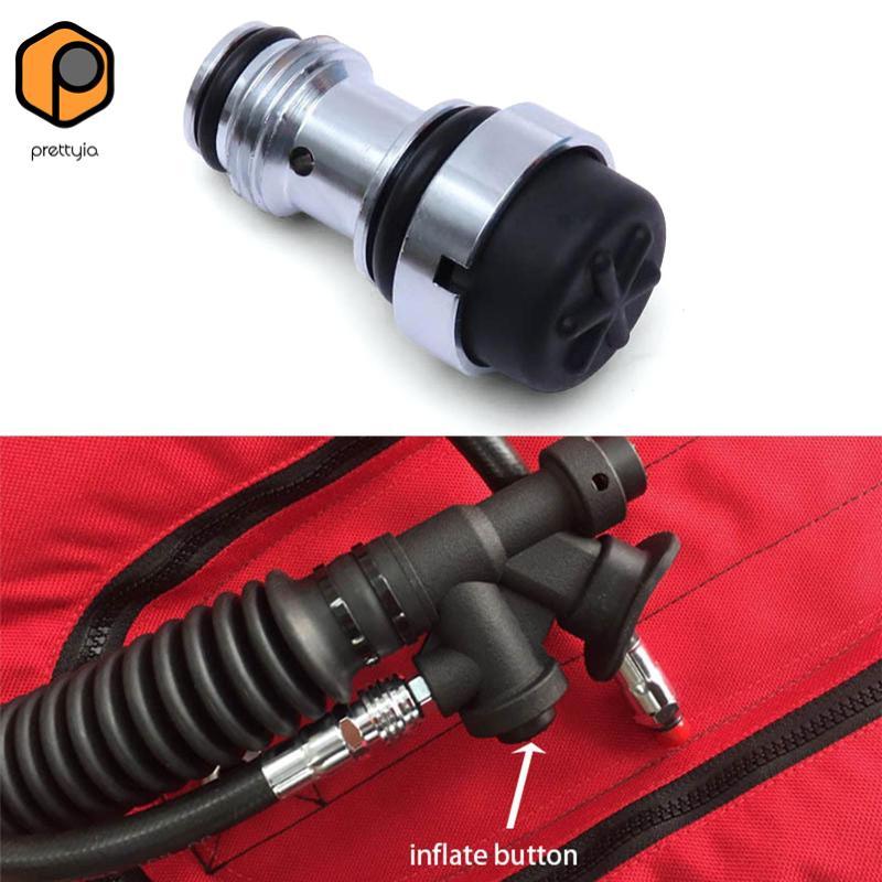 Prettyia BCD Inflator วาล์วนำเข้า ใช้ง่ายสำหรับการดำน้ำดูปะการัง และ Oral Power Inflator 45 องศา — صورة 2