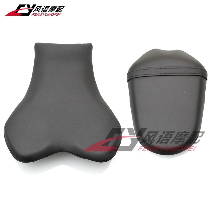 เหมาะสําหรับ Suzuki Big R GSXR1000 K9/L1/L2/L3/L5/L6 ด้านหน้าด้านหลังเบาะรองนั่งกระเป๋าเบาะหนัง