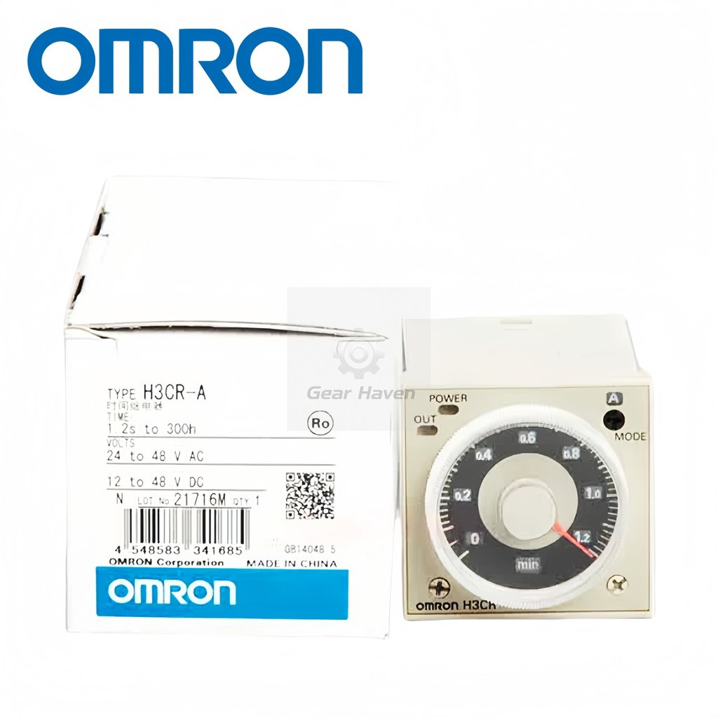 Omron รีเลย์เวลา H3CR-A8 H3CR-A H8L A8 AC100~240V12-48VDC 1.2 S-300H