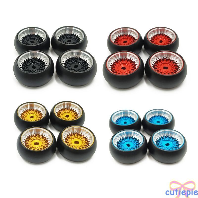 Cutie Spoke Wheel Rc รถ Drift ยางสําหรับ RC 1 28 Wltoys K969 K989 P929 Hobby รุ่น