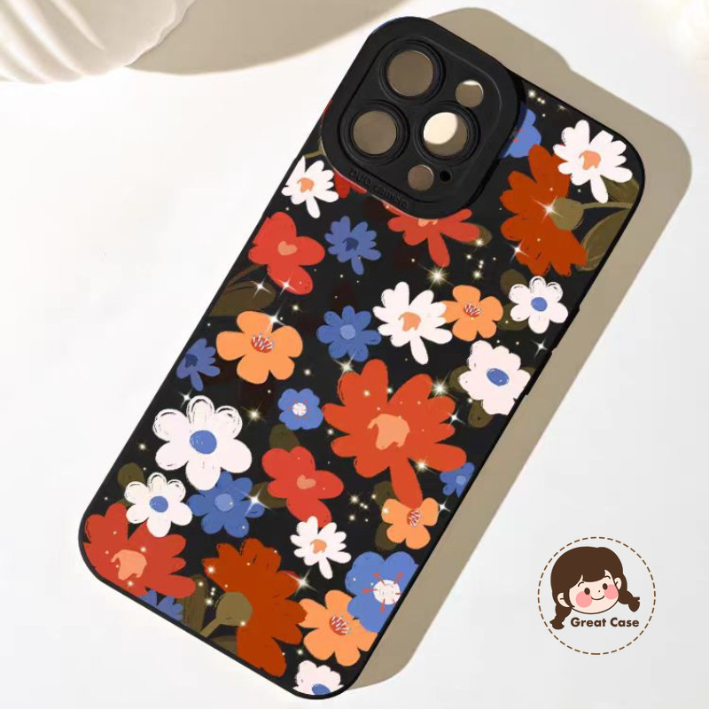 Ins สไตล์ภาพวาดสีน้ํามันดอกไม้สําหรับ OnePlus 1 + ACE 5 3 2 Pro 3V 2V Racing Nord 3 2 N30 CE3 CE2 Li