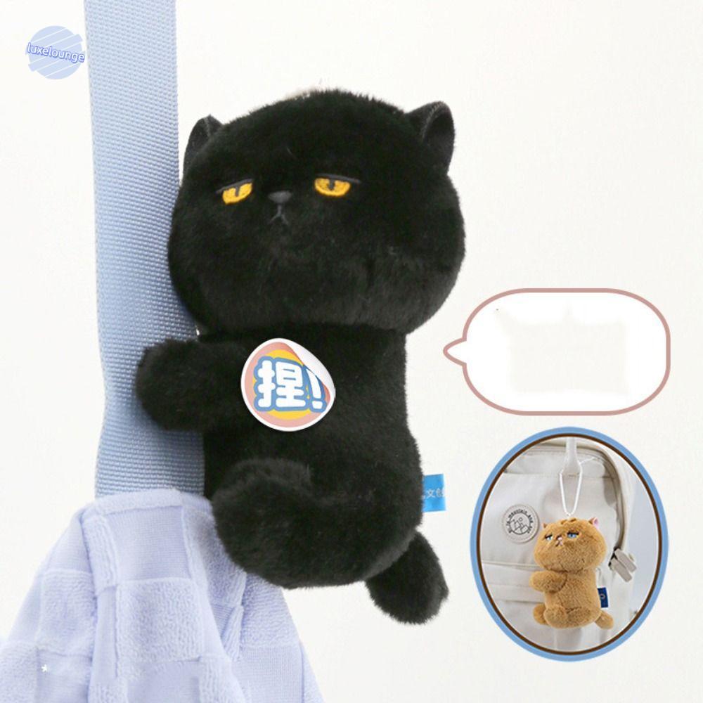 หรูหรา การ์ตูนคลิปตุ๊กตาของเล่น,นุ่มการ์ตูนสัตว์แมวตุ๊กตาจี้,ของเล่นตลกตุ๊กตาตุ๊กตาพวงกุญแจพวงกุญแจจี้กุญแจรถ