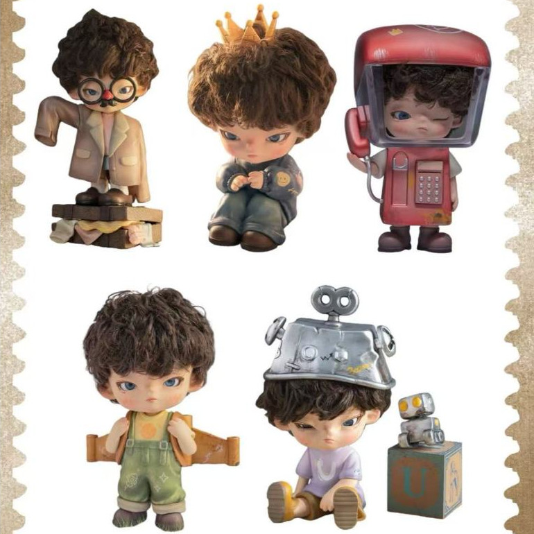 ของแท้ JOTOYS ukio Small U Unshit Letter Series ตุ๊กตาอินเทรนด์ตุ๊กตาเครื่องประดับรูป