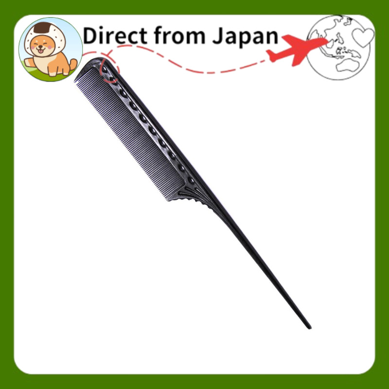 YSPARK Y.S.PARK Winding Comb YS-111EX Carbon Black Hairbrush Carbon Black CB 1 piece (x 1)[Direct fr