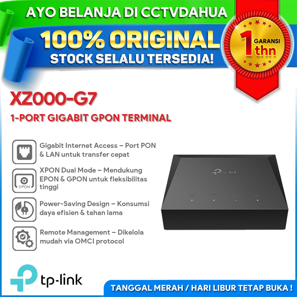 TP-LINK XZ000-G7 1-PORT GIGABIT GPON TERMINAL