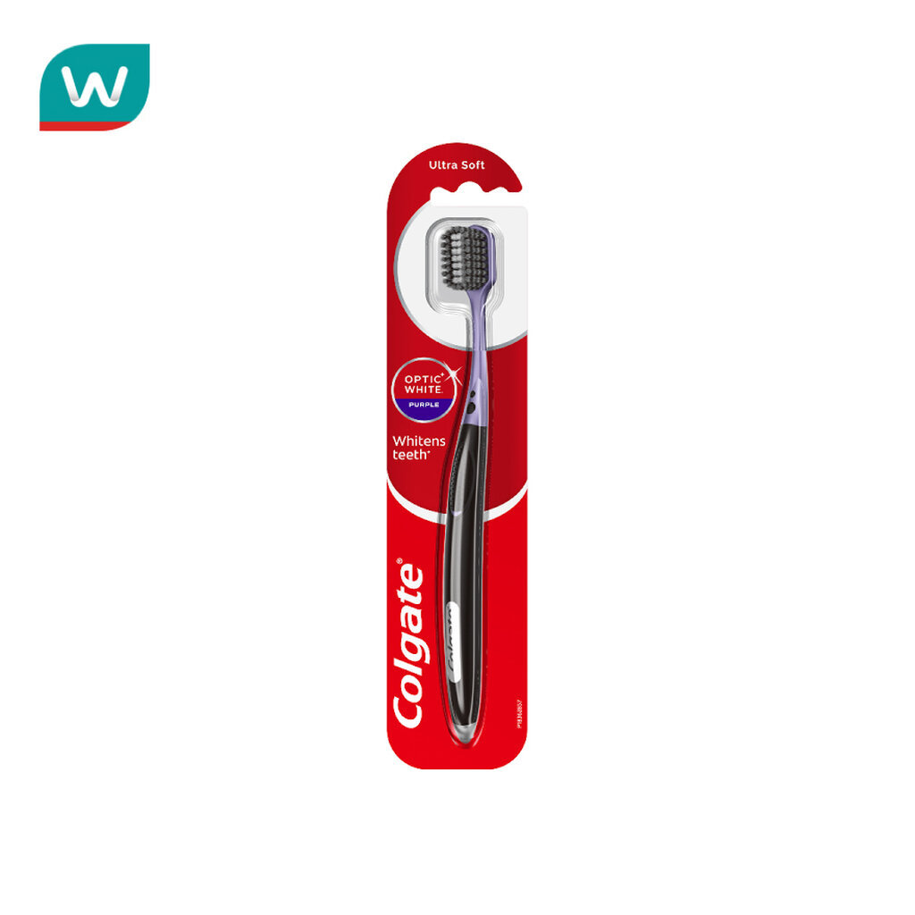 Colgate คอลเกต เเปรงสีฟัน อ๊อพติค ไวท์ เเพ็ค2ด้าม
