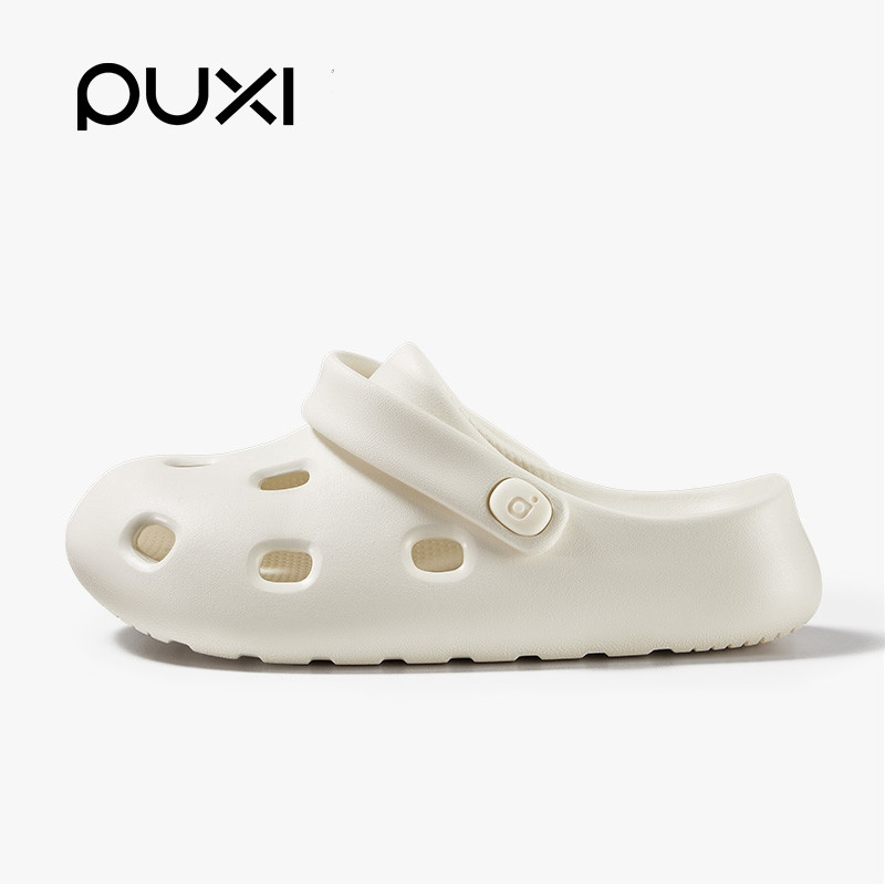 PUXI BEAN รองเท้าแตะ กันลื่น นิ่มสบาย แฟชั่น EVA รองเท้าแตะลำลอง PS17510