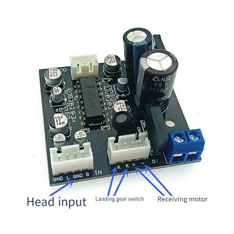 Doublebuy TA7668 เทปไดรฟ์ดาดฟ้าหัวแม่เหล็ก Preamp Preamplifier บอร์ดโมดูลเปลี่ยน