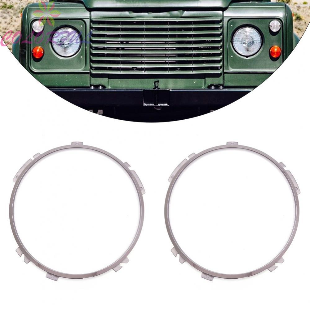 7in ไฟหน้า Bezel เปลี่ยนโดยตรงด้านหน้าสําหรับ Land Rover Series 2