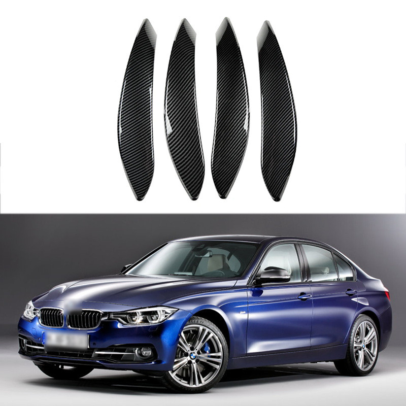 เหมาะสําหรับ BMW 3 Series F30 F31 3GT F34 F33 F36 4 ชิ้นประตูที่จับด้านในแผ่น U40D