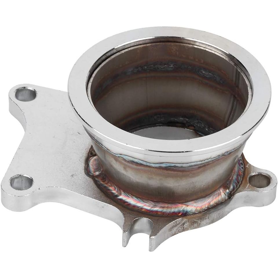 อะแดปเตอร์ V Band,5 Bolt ถึง 3" V-Band Turbo Adaptor อะแดปเตอร์สแตนเลสสําหรับอะแดปเตอร์ T3/T4 Turbo