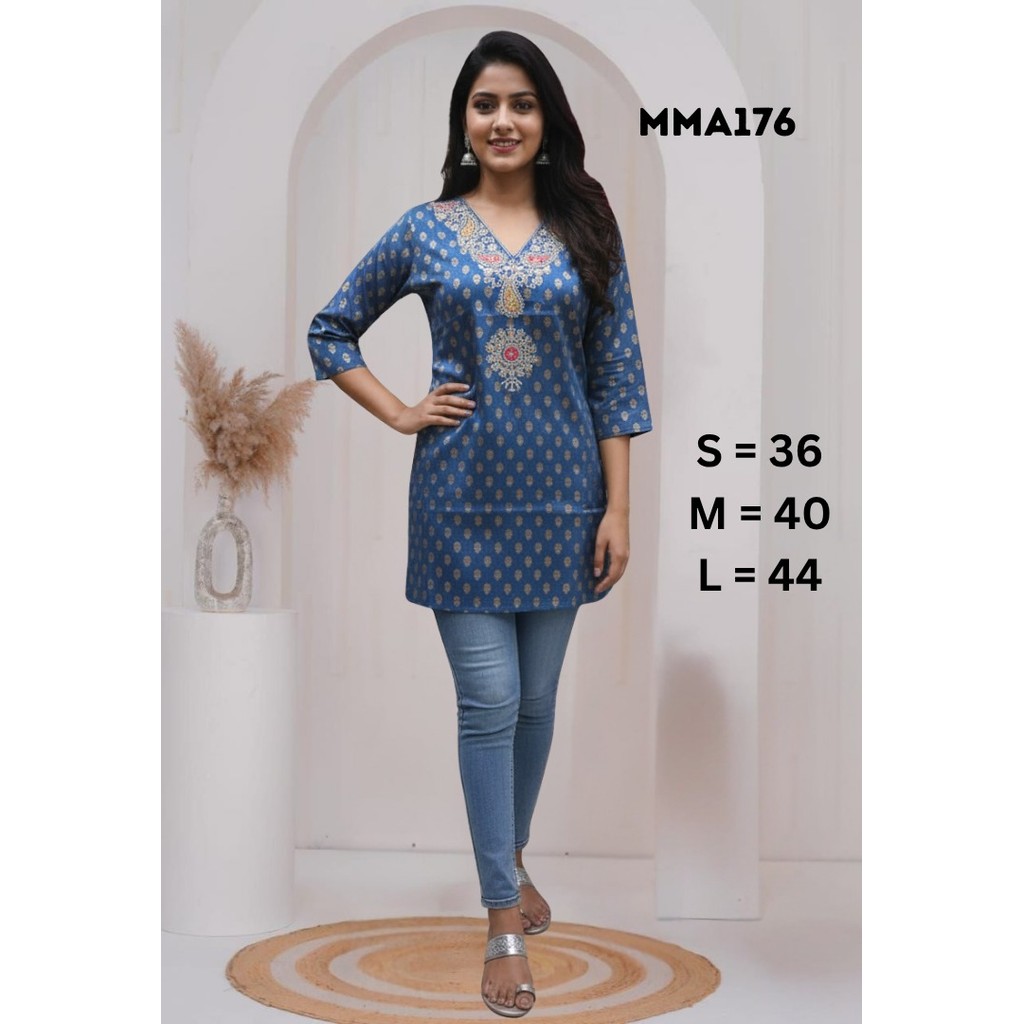 SHORT KURTIS สําหรับผู้หญิง MMA SERIES