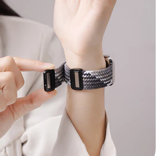 สายรัดไนลอน for Iwatch Smartwatch Apple Watch SE 3 2 Ultra 3 2 Series 11 10 9 8 7 49มม 42มม 46มม 45 41 44มม 40 38มม