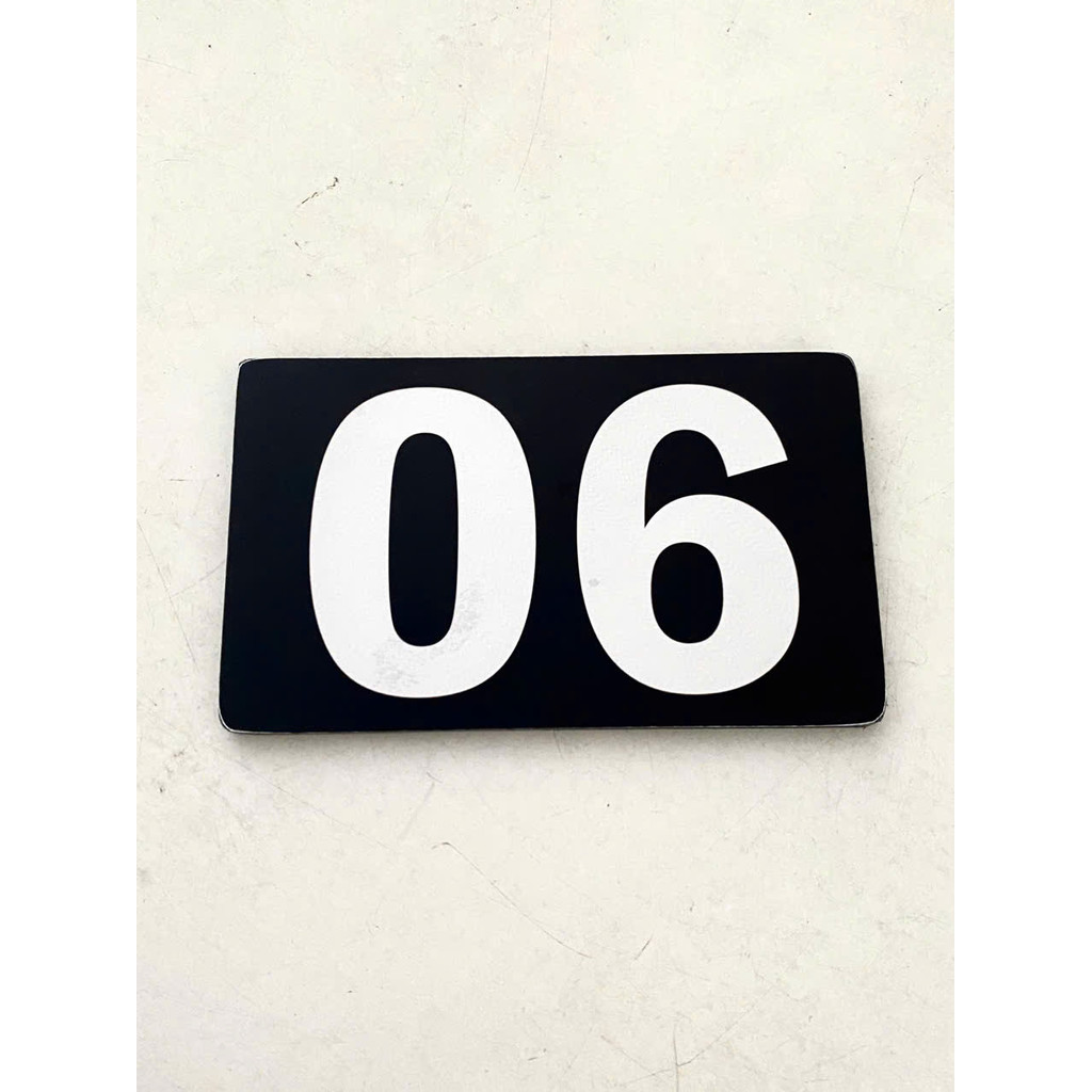 หมายเลขTABLE 4X7CM**