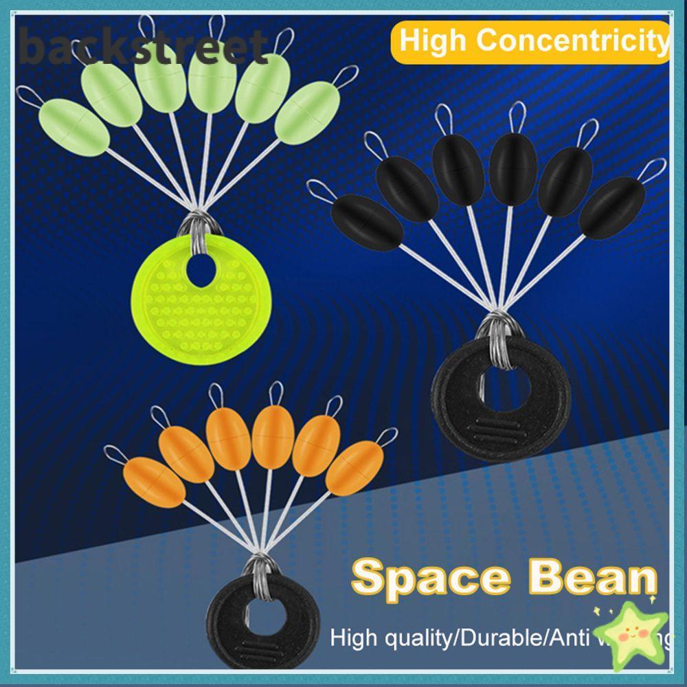 แก้วลูกอมทรงแสง 60 ชิ้น สายหยุดปลา Line Stopper สำหรับตกปลาคาร์พคุณภาพดีและทนทาน