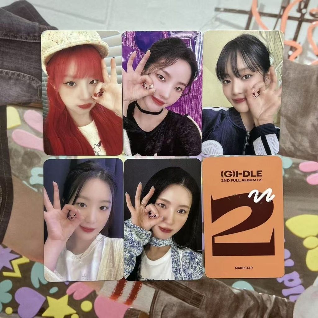 ตุ๊กตาเด็กผู้หญิง Gidle Bonus ปกติ Minnie Zhao Meiyeon Photocard