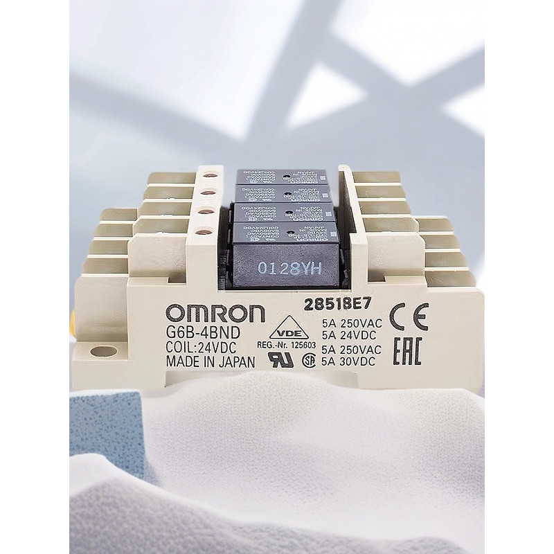 OMRON โมดูลรีเลย์ G6B-4BND-4BND G6B-48BND G6D-F4B DC24V
