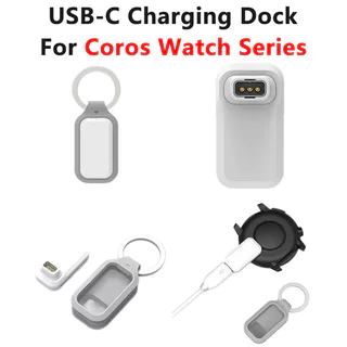 USB-C Type-C Transfer แท่นชาร์จสําหรับ Coros Watch Pace 4 Apex 4 46 มม.42 มม.Pace 3 2 Pace pro NOMAD Apex 2 2s Coros Watch series แท่นชาร์จ