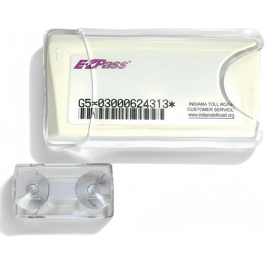 EZ Pass Holder 1 Pack– EZPass Holder for Windshield with Vacuum Mount, Only เหมาะกับ EZ Pass Mini/IP