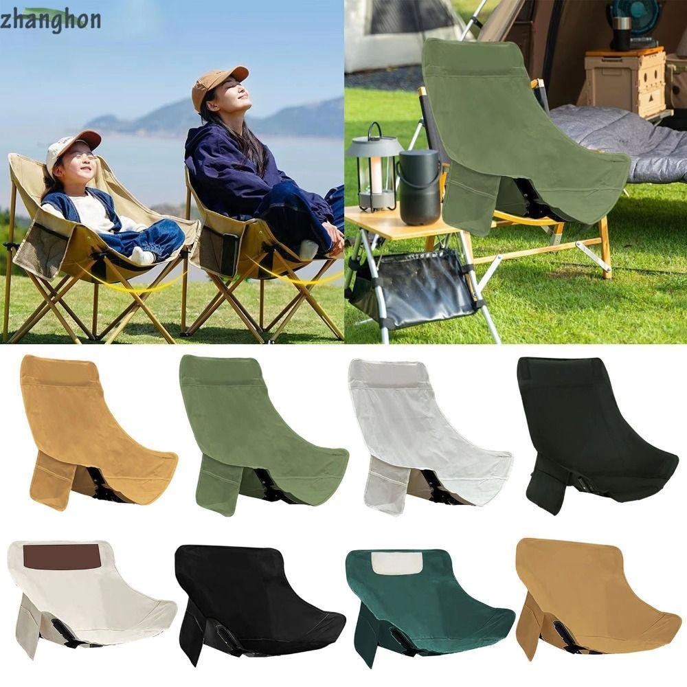 ZHANGHONG ผ้าคลุมเก้าอี้แคมป์ปิ้ง,กันลื่นระบายอากาศเก้าอี้ดวงจันทร์เปลี่ยนผ้า,แบบพกพาผ้าหนาแผ่นเก้าอี้ชายหาดสําหรับตกปลากลางแจ้ง Backyard