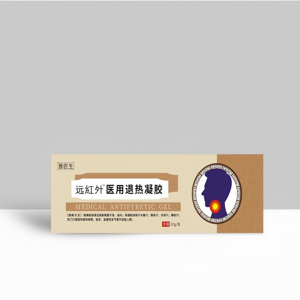 EER Jinjiangsheng Far Infrared Medical Antipyretic Gel นกนางแอ่นคอเรื้อรังอักเสบ Tonjac Jin Doctor/