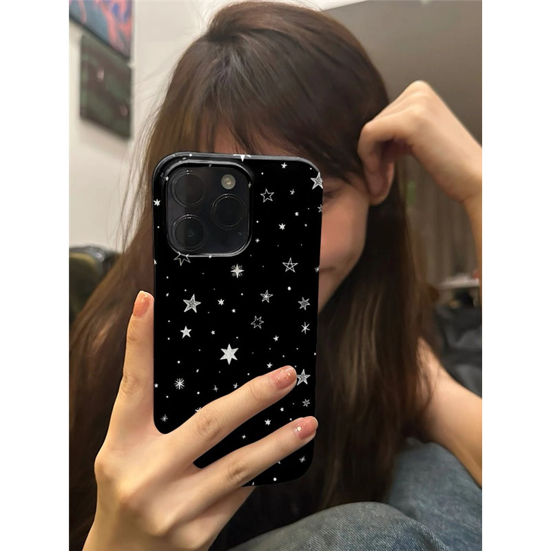 เคสมือถือ แบบนิ่ม ลายดาวห้าแฉก สําหรับ 15 Pro Max 14 Pro 14 Pro Max 13 Pro 13 Pro Max 16 Pro 12 Pro Max XR Xs Max 7P 8P ราคา ถูกที่สุด ดีลบีเคเค แกลเลอรีภาพที่ 8