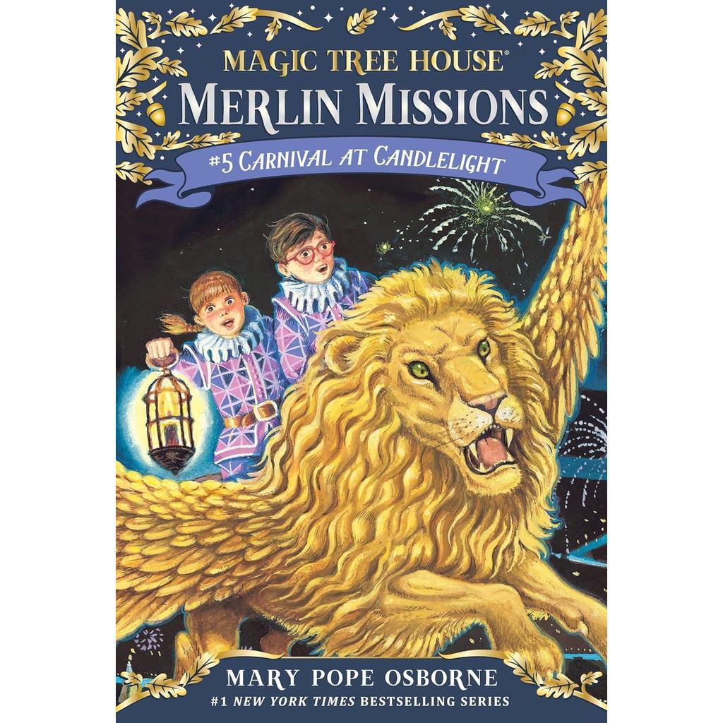 [BnB] USED Magic Tree House: Carnival ที่ใต้แสงเทียน (DUst JAcket Missing) โดย Mary Pope Osborne (มื
