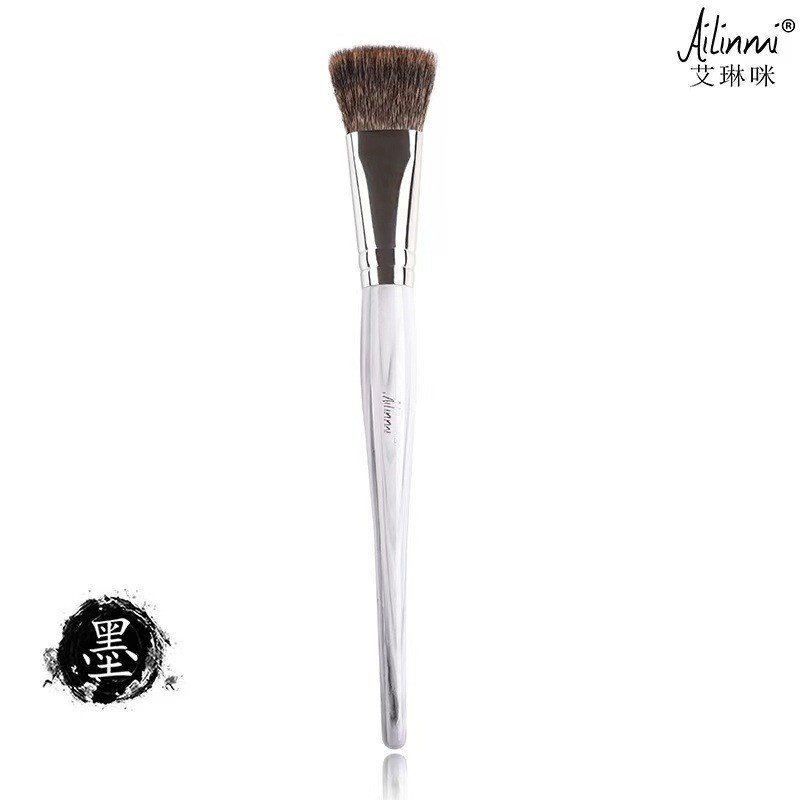 สีฟ้าและสีขาว 118q Contouring แปรงกระรอกผมแปรงแต่งหน้า Cheek Iremy Soul Highlighter แปรงหมึกแปรงแต่ง