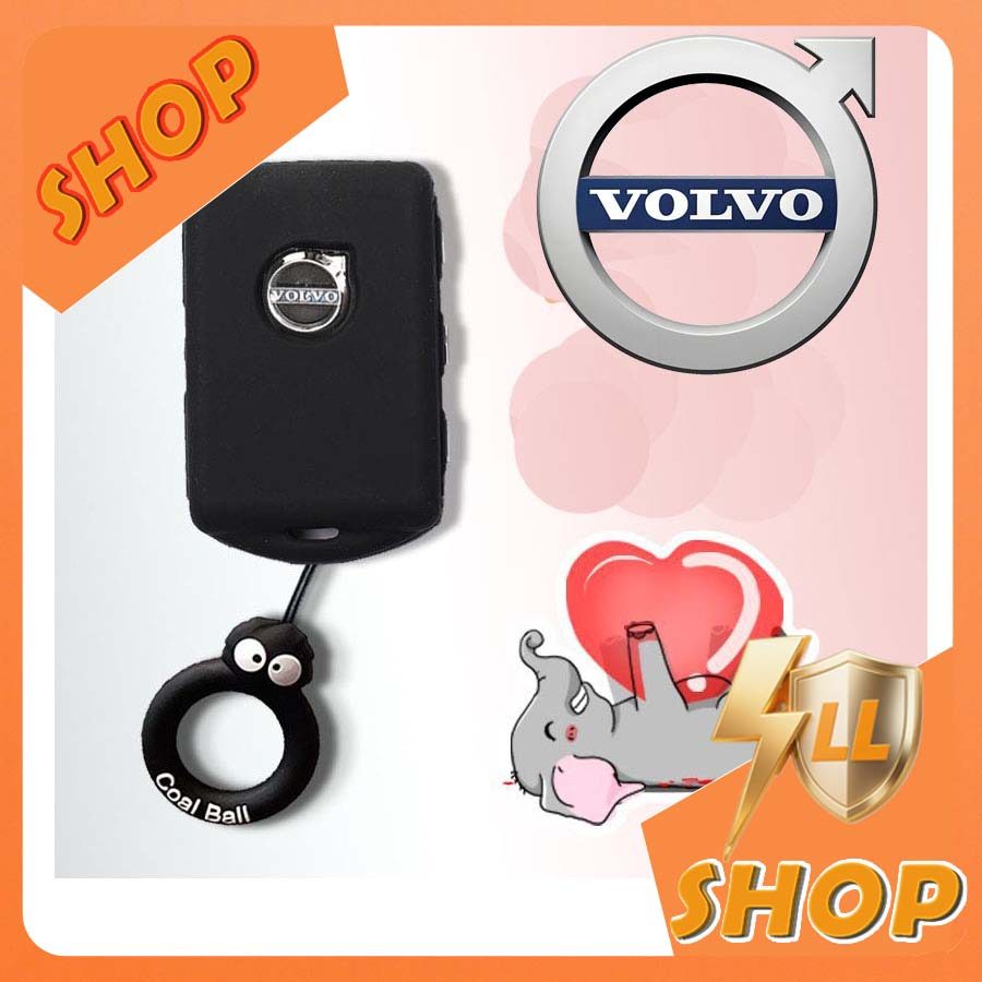 [READY]VOLVO Silicone Key shell Adaptation VOLVO EX30 V60 XC40 XC60 V60 940 S60 S80 XC90 Key cover Q