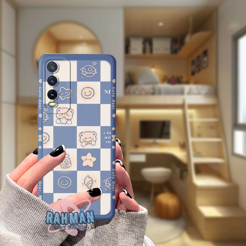 HP Kaikana Casing Vivo V2043 V2026 V2027 V2029 - ภาพแฟชั่น Cool เคสมือถือ เคสมือถือ ฟิล์มกันรอยมือถื