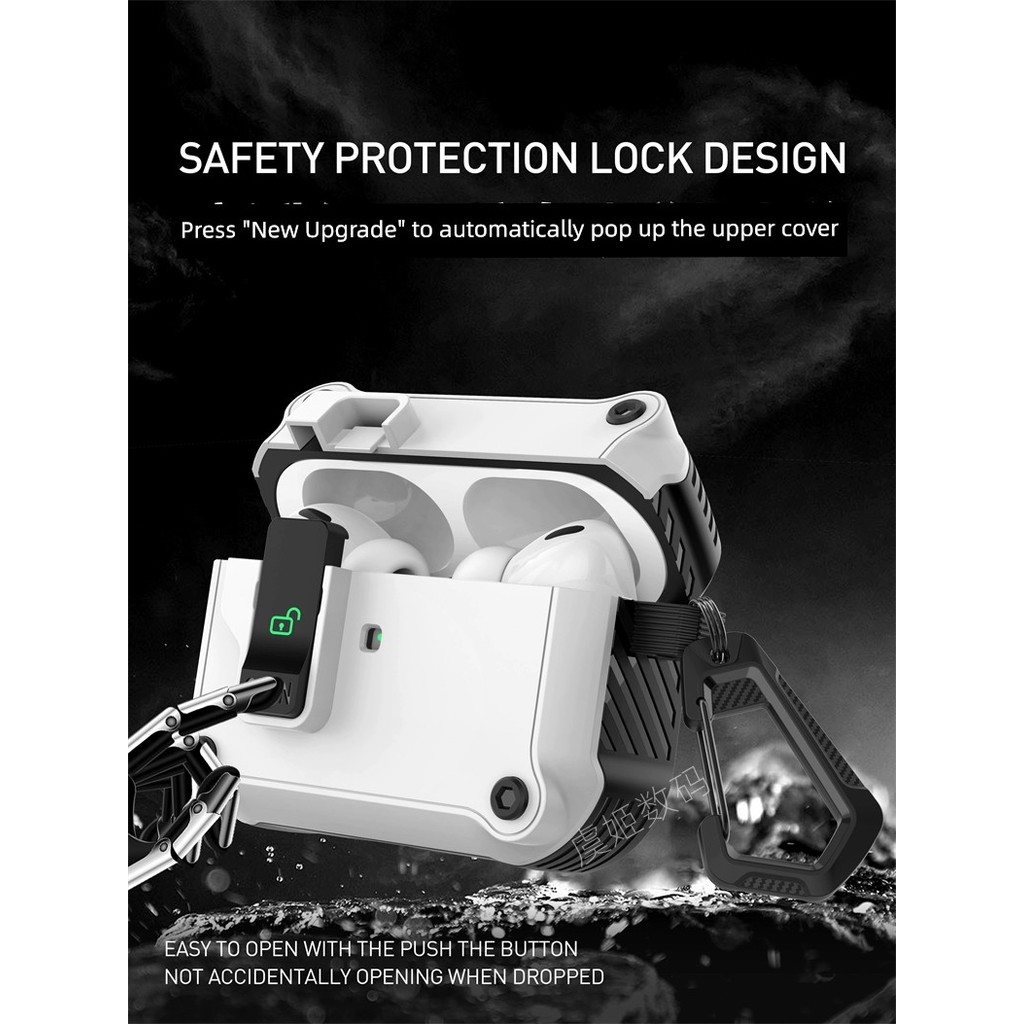 เคสหูฟัง airpod pro 3 case เคสหูฟัง USB ป้องกันการสูญหายของ Apple