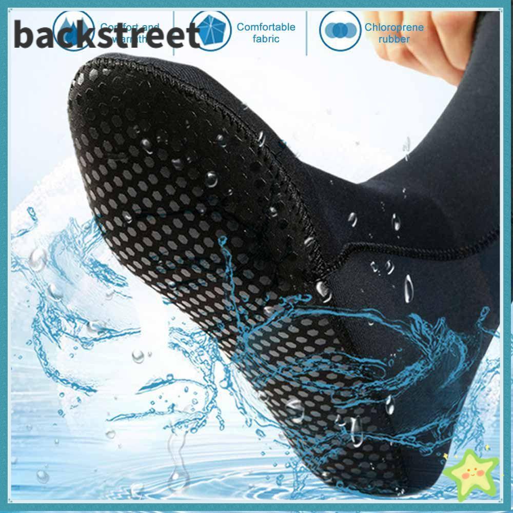 BACKSTAGEREETDV Diving Sock Beach Boots Anti Slip Water Boots 3mm