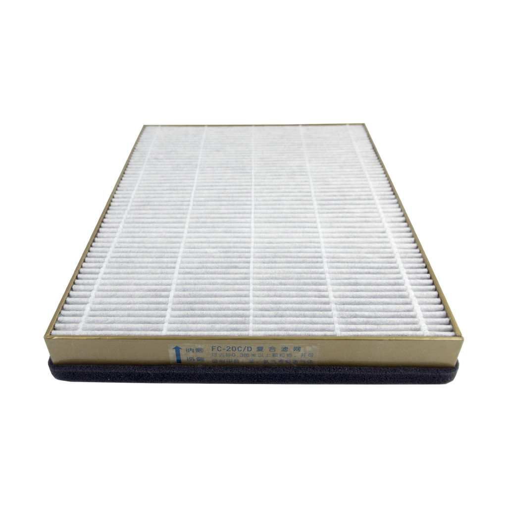 เหมาะสําหรับเครื่องฟอกอากาศ Midea FC-20N1 กรอง KJ200G-D41 KJ210G-C46 องค์ประกอบตัวกรองคอมโพสิต