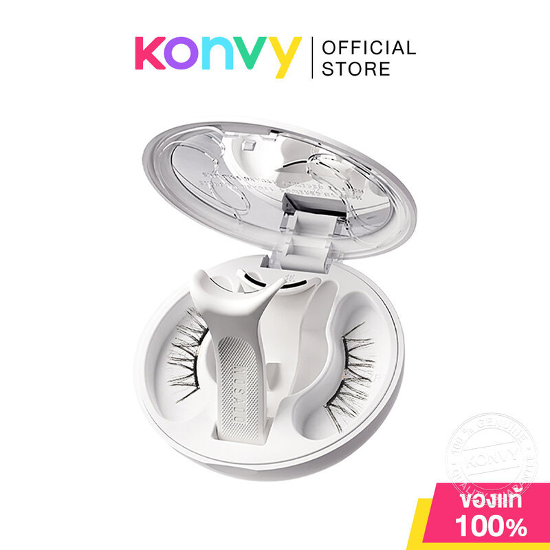 WOSADO Soft Magnetic False Eyelashes 1 Pair ขนตาแม่เหล็ก โวซาโด ติดง่าย ไม่ต้องง้อกาว