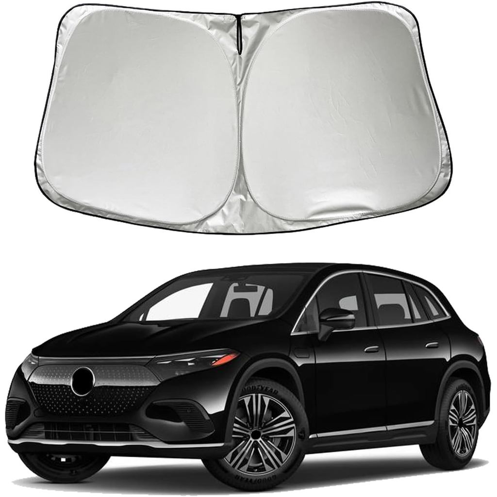 กระจกรถยนต์ Sun Shade Sunshade ใช้งานร่วมกับ Mercedes Benz EQS 450+ EQS580 SUV (ไม่สําหรับ EQS Sedan