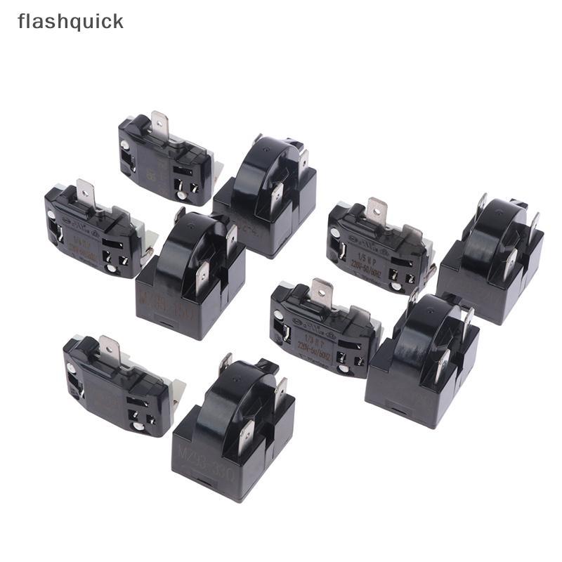 Flashquick PTC Starter Relay ตู้เย็น Starter Relay ตู้เย็น Overload Protector ใช้งานร่วมกับ LG ตู้เย