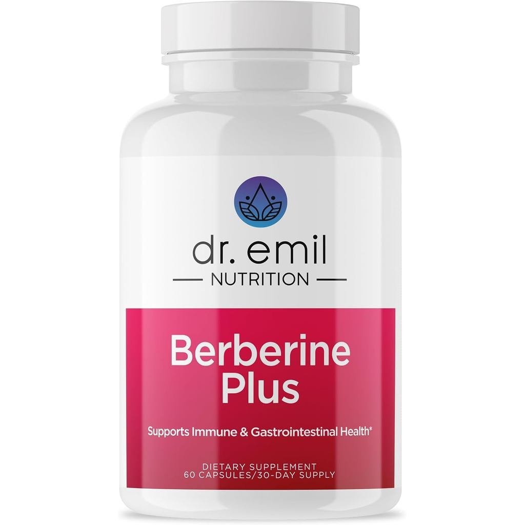ดร. EMIL NUTRITION Berberine 500 มก. แคปซูล | อาหารเสริมชินนาม่อน | MTC Oil & Milk Thistle | เบอร์เบ
