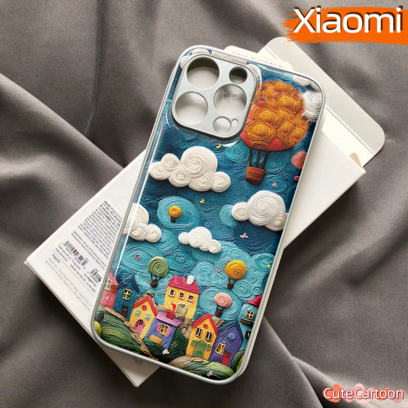 Anime Oil-painting Case hp REDMI Note 14 9 13-Pro 11 8 10 redmi 12 13C 9C 14C 9A 12C 10C Xiaomi POCO