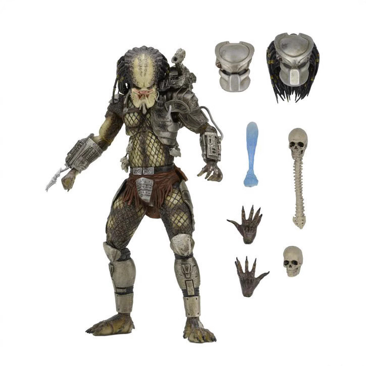 NECA Predator 2 Jungle Hunter Super Action Figure Model