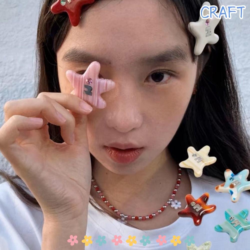 Craft Bowknot Hairpin หลายสี เครื่องประดับแฟชั่น Y2K