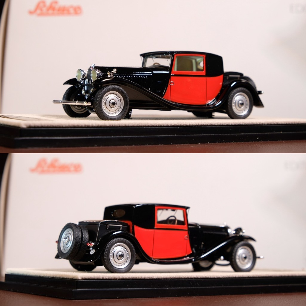 #车模 Luxcar 1: 43 Bugatti 1929 Type46 แชสซีเล่มนี้หมายเลข 46170 1929 Bugatti Type 46, เป็นศิลปะทางกลข
