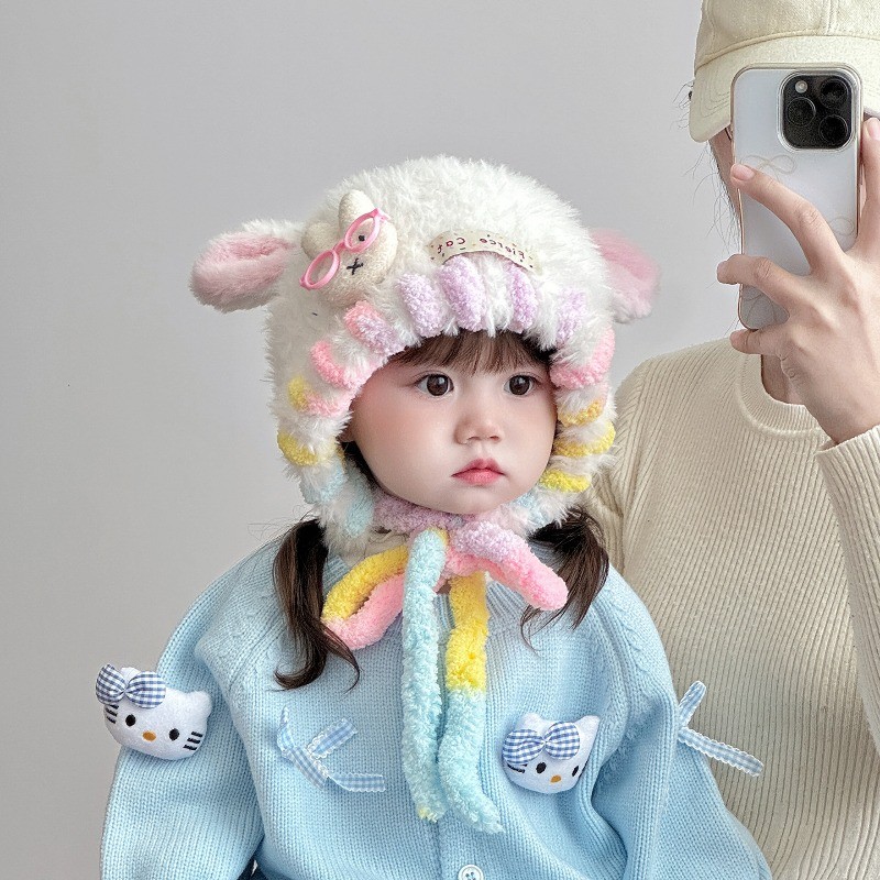 หมวกฤดูหนาวสำหรับเด็ก อบอุ่น หนาน่ารัก ป้องกันลม chill ES511