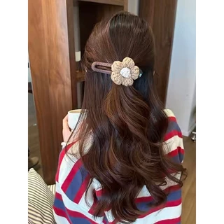 [พร้อมส่งจากไทย] กิ๊บติดผมแฟชั่น คุณภาพสูง แฟชั่นอินเทรนด์ วัสดุเส้นด้าย กิ๊บติดผมเด็กผู้หญิง มีหลายสีให้เลือก
